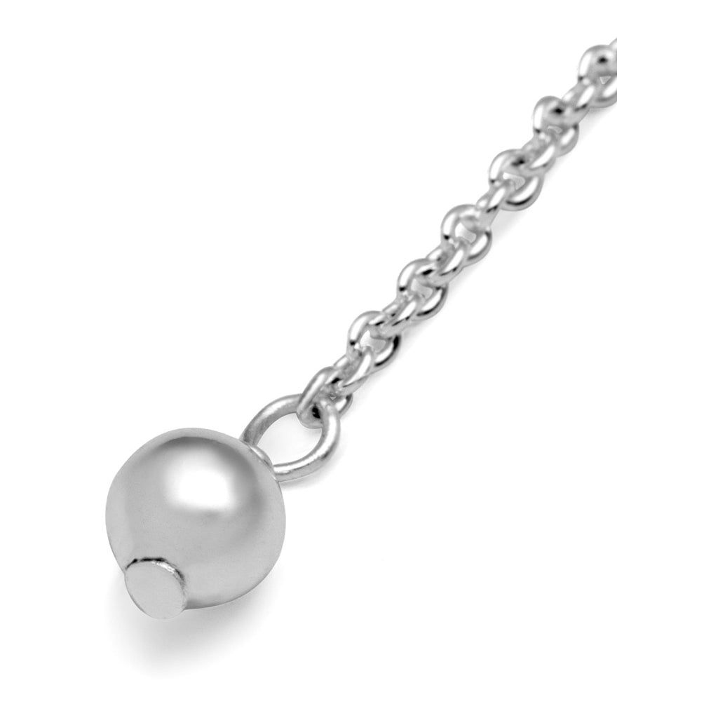 LULU Copenhagen 3 Long Pins ørering 1 stk Ear stud, 1 pcs Silver Plated