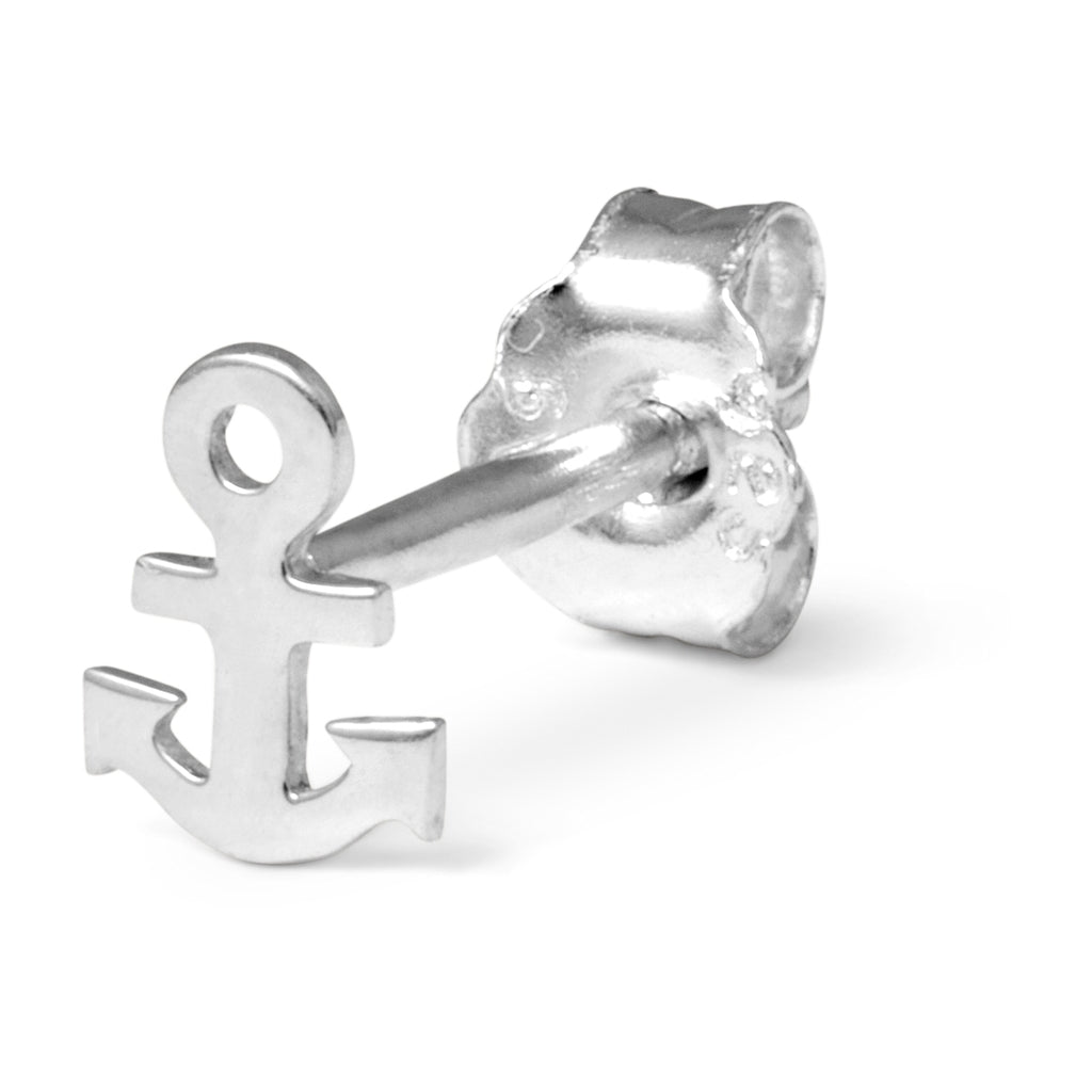 LULU Copenhagen Anchor ørering 1 stk Ear stud, 1 pcs Sølv