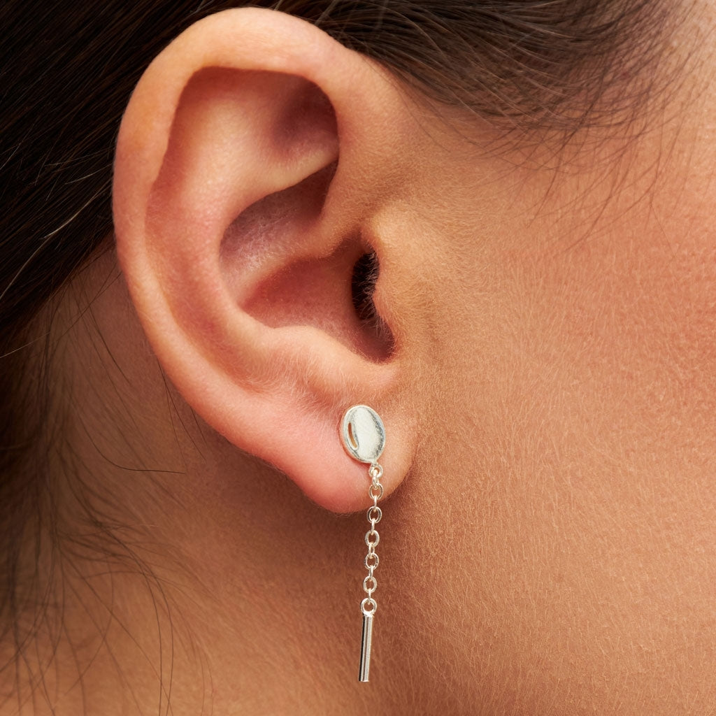 LULU Copenhagen Balloon ørering 1 stk Ear stud, 1 pcs Silver Plated