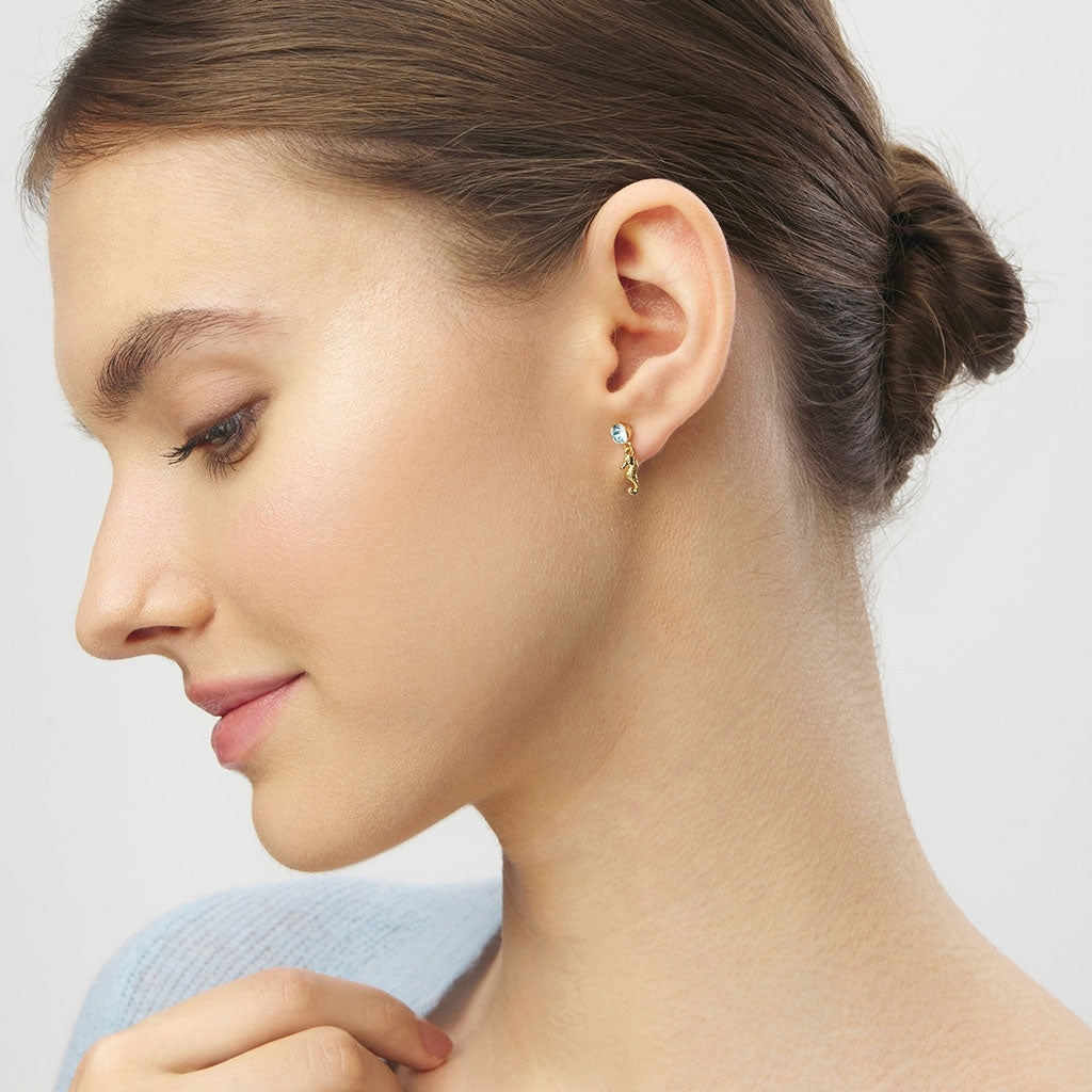 LULU Copenhagen Beach Life ørering 1 stk. Ear stud, 1 pcs Forgyldt