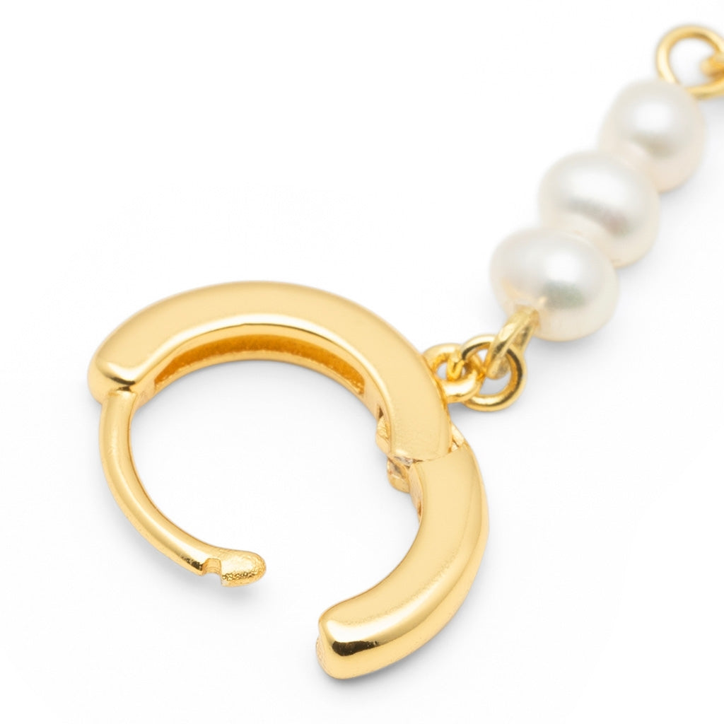 LULU Copenhagen Beach ørering 1 stk. Ear stud, 1 pcs Forgyldt
