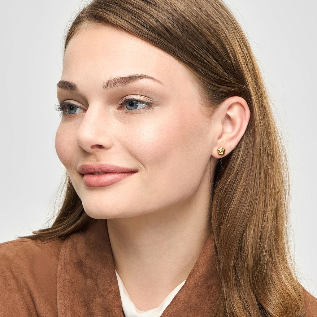 LULU Copenhagen Bloom ørering 1 stk. Ear stud, 1 pcs Forgyldt