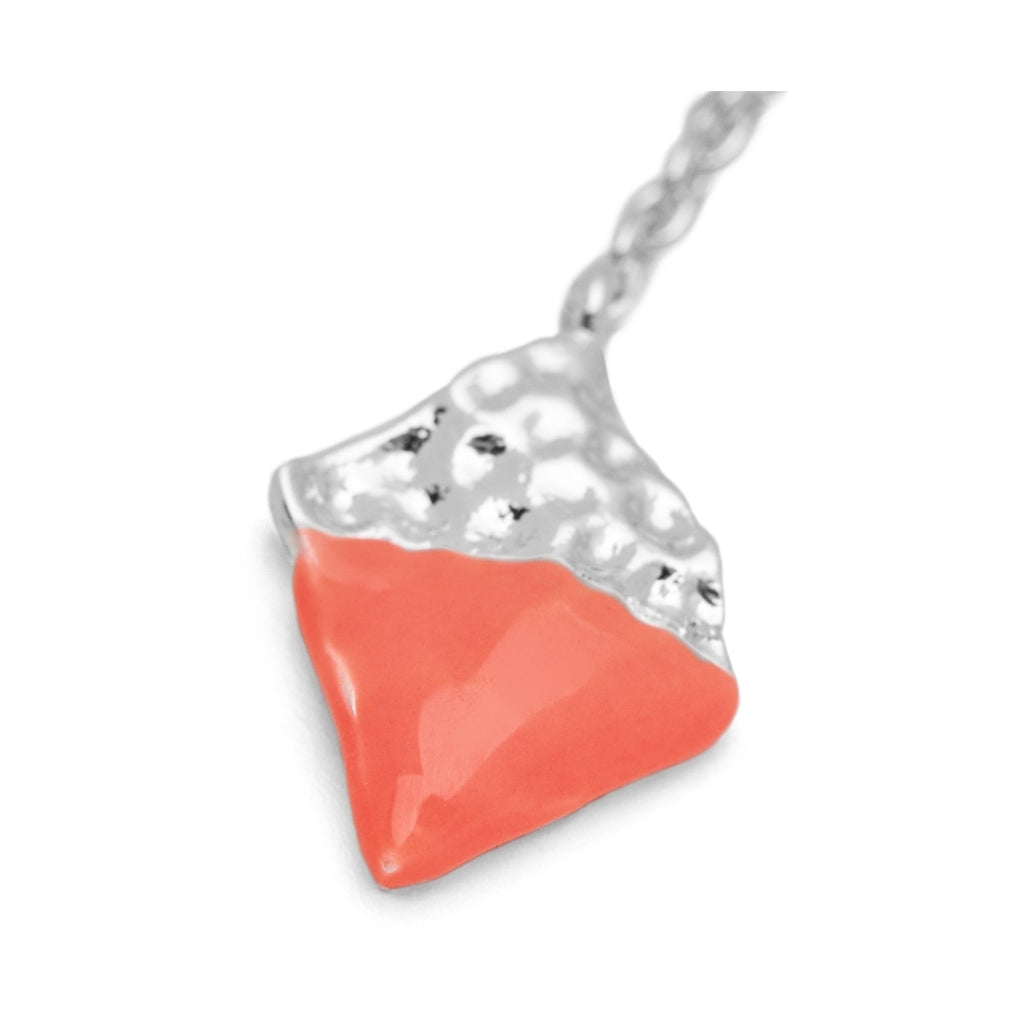 LULU Copenhagen Boheme Dipped ørering 1 stk Ear stud, 1 pcs Orange/Coral