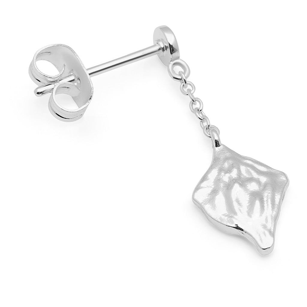 LULU Copenhagen Boheme Sølv belagt ørering 1 stk Ear stud, 1 pcs Silver Plated