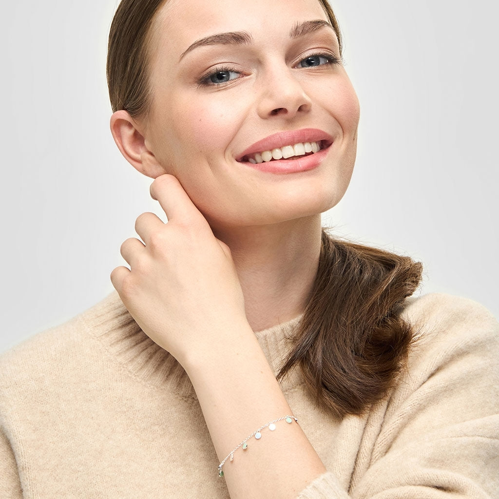 LULU Copenhagen Boho Armbånd Bracelets Skyride Blue/Seasalt Green