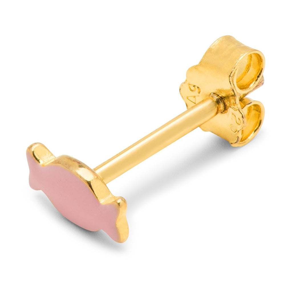 LULU Copenhagen Bonbon ørering 1 stk Ear stud, 1 pcs Lyserød