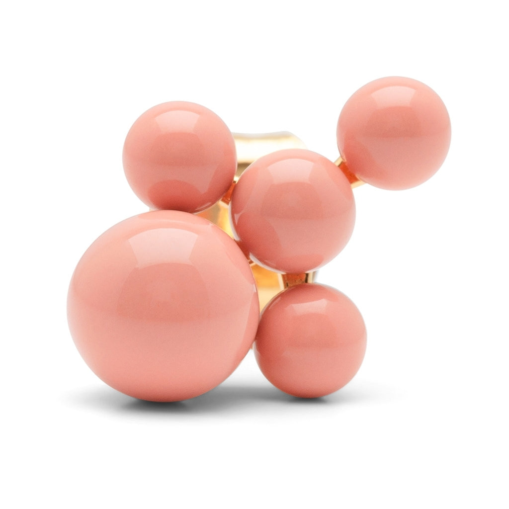 LULU Copenhagen Bouquet Cloud ørering 1 stk Ear stud, 1 pcs Burnt Coral