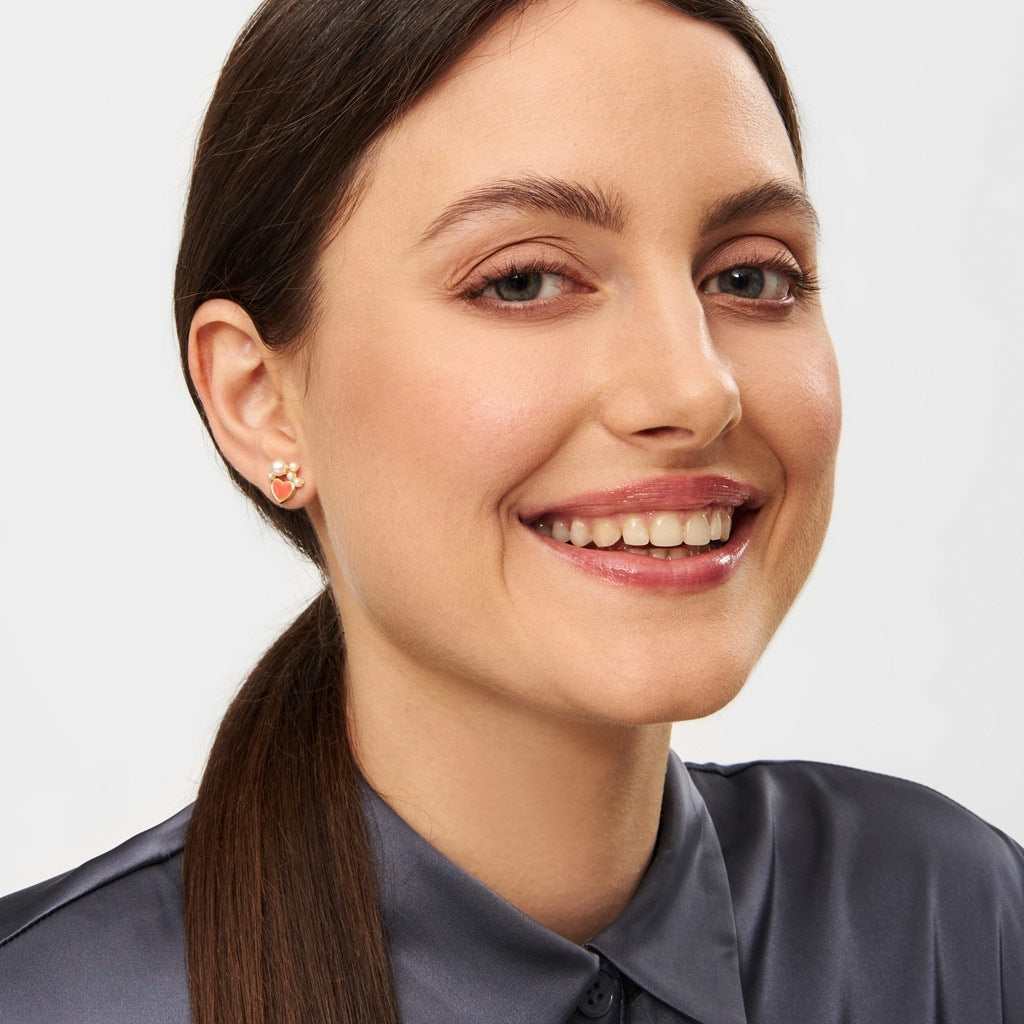 LULU Copenhagen Bouquet Dream ørering 1 stk Ear stud, 1 pcs Forgyldt