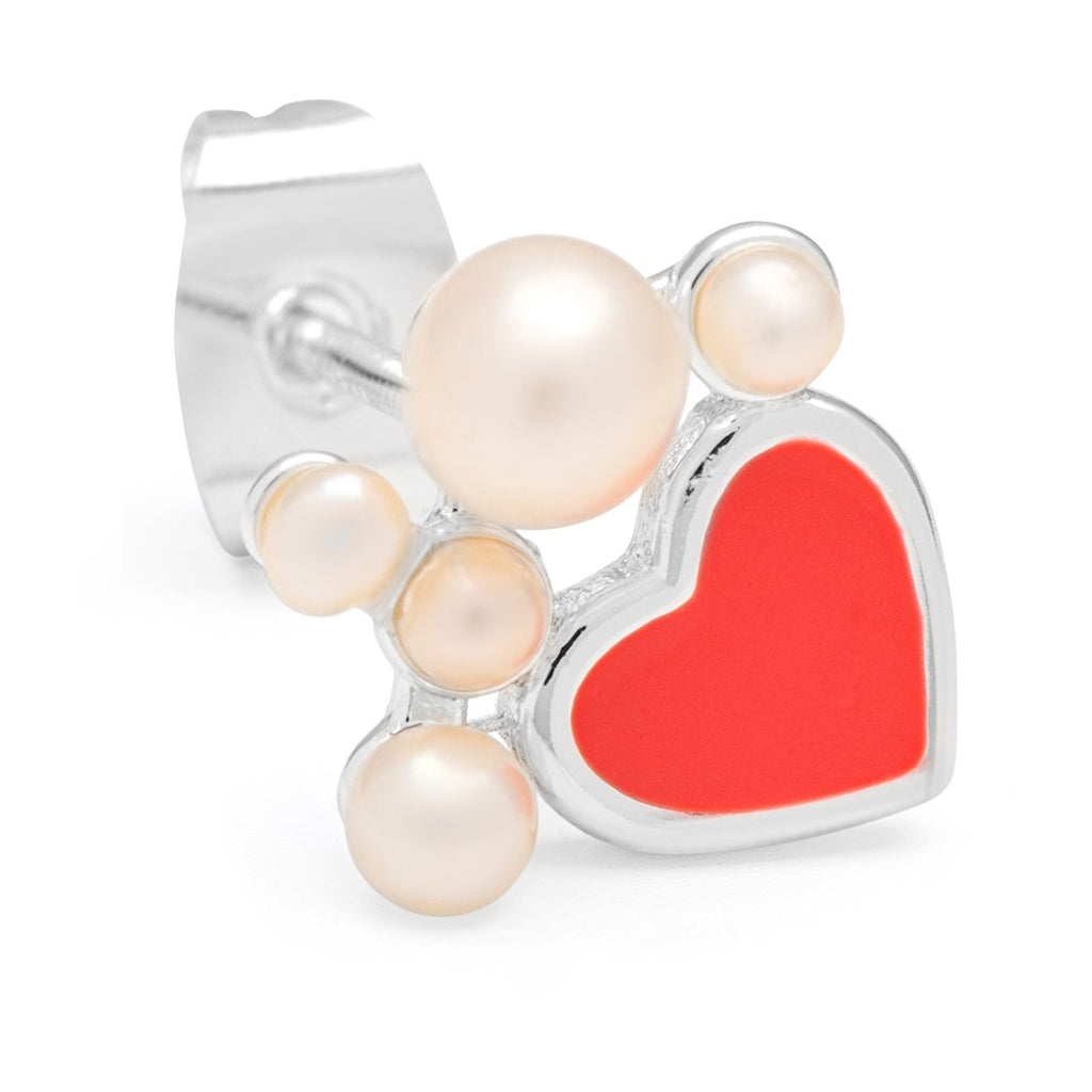 LULU Copenhagen Bouquet Dream ørering 1 stk Ear stud, 1 pcs Silver Plated