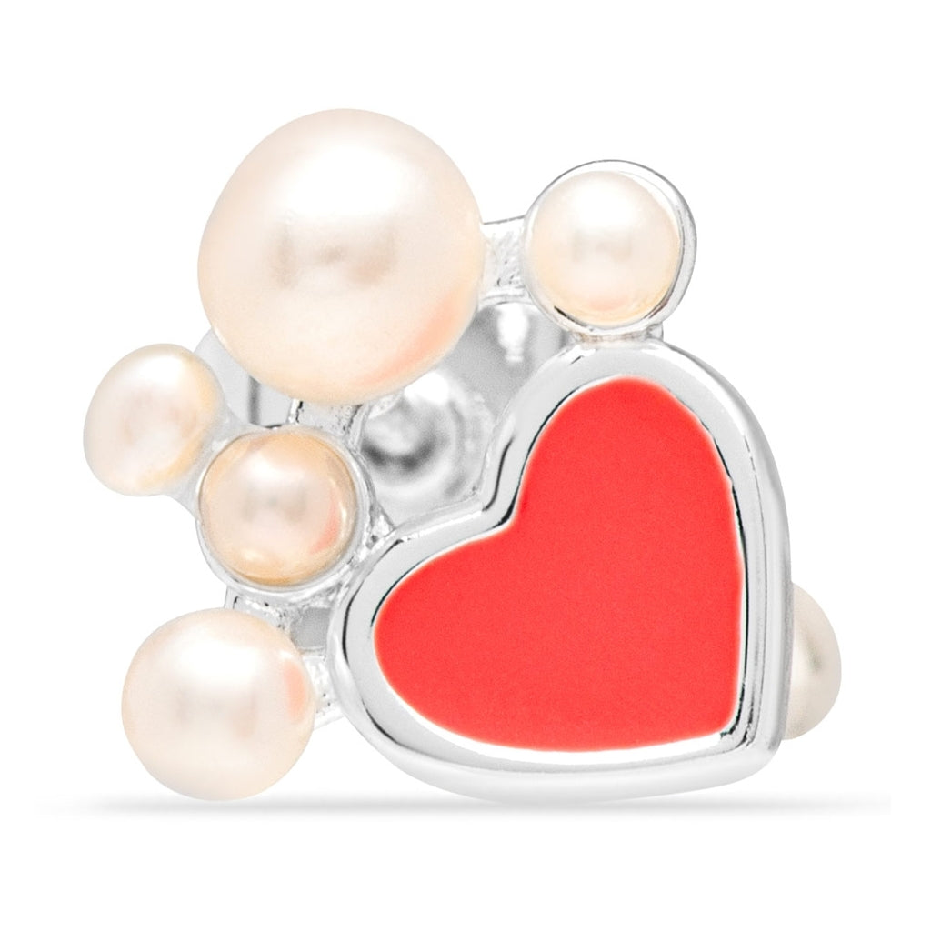 LULU Copenhagen Bouquet Dream ørering 1 stk Ear stud, 1 pcs Silver Plated