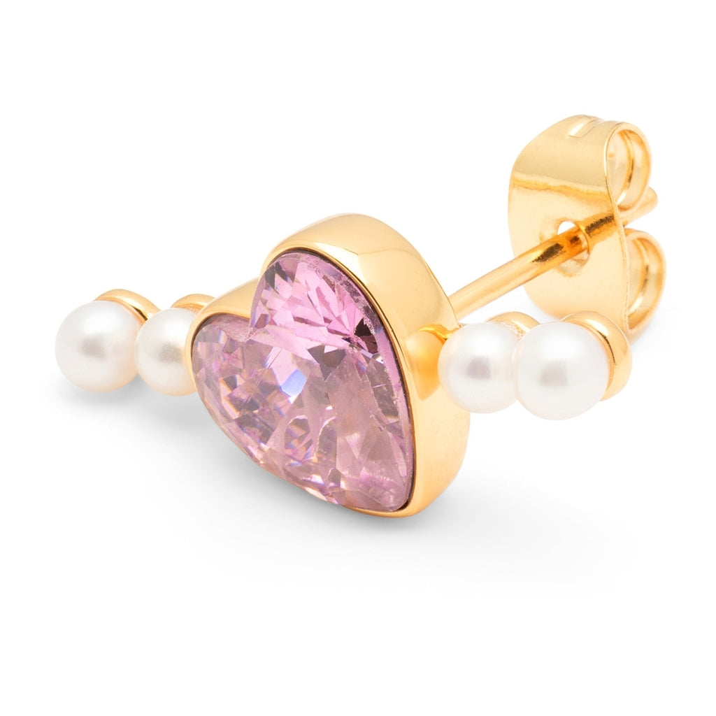 LULU Copenhagen Bouquet Love ørering 1 stk Ear stud, 1 pcs Vintage Rose