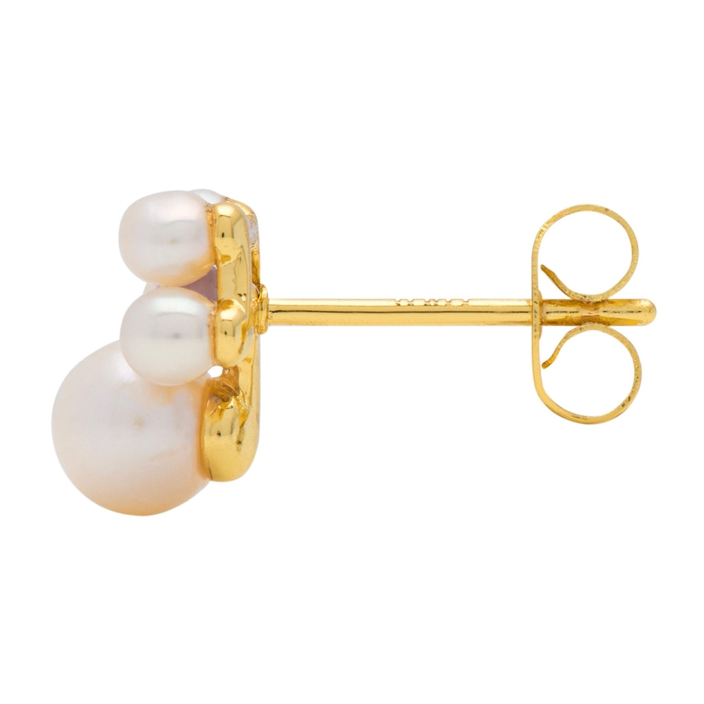 LULU Copenhagen Bouquet Pearls ørering 1 stk Ear stud, 1 pcs Lavendel