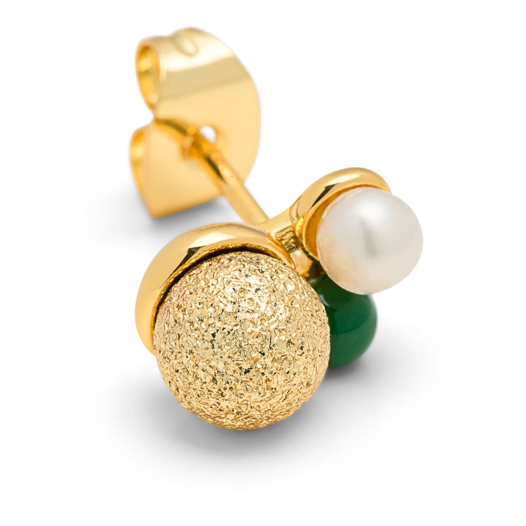 LULU Copenhagen Bouquet The Favorite ørering 1 stk Ear stud, 1 pcs Forgyldt