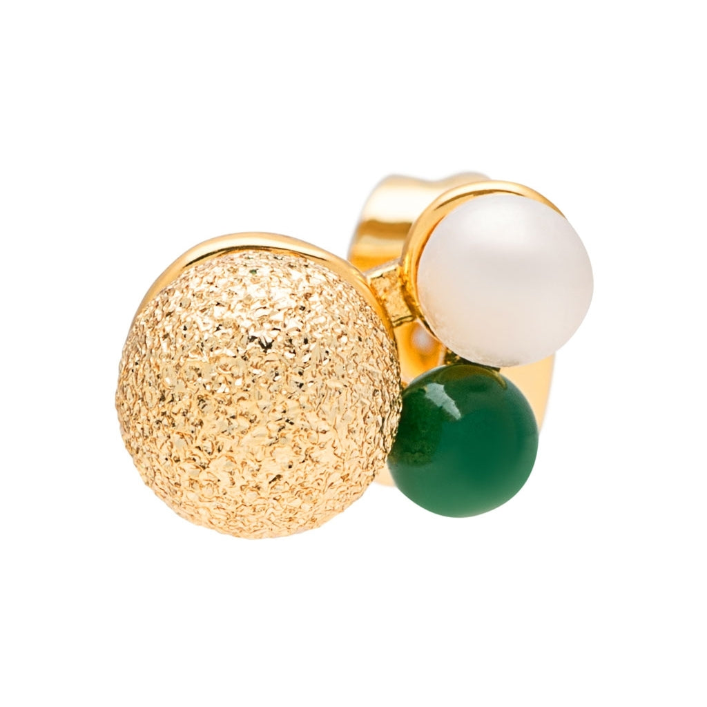 LULU Copenhagen Bouquet The Favorite ørering 1 stk Ear stud, 1 pcs Forgyldt