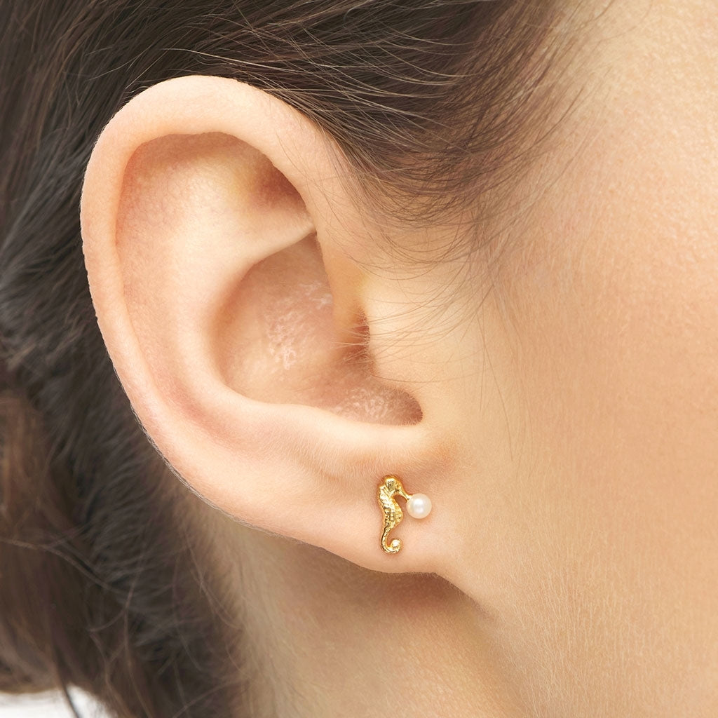 LULU Copenhagen Bubblegum ørering 1 stk. Ear stud, 1 pcs Forgyldt