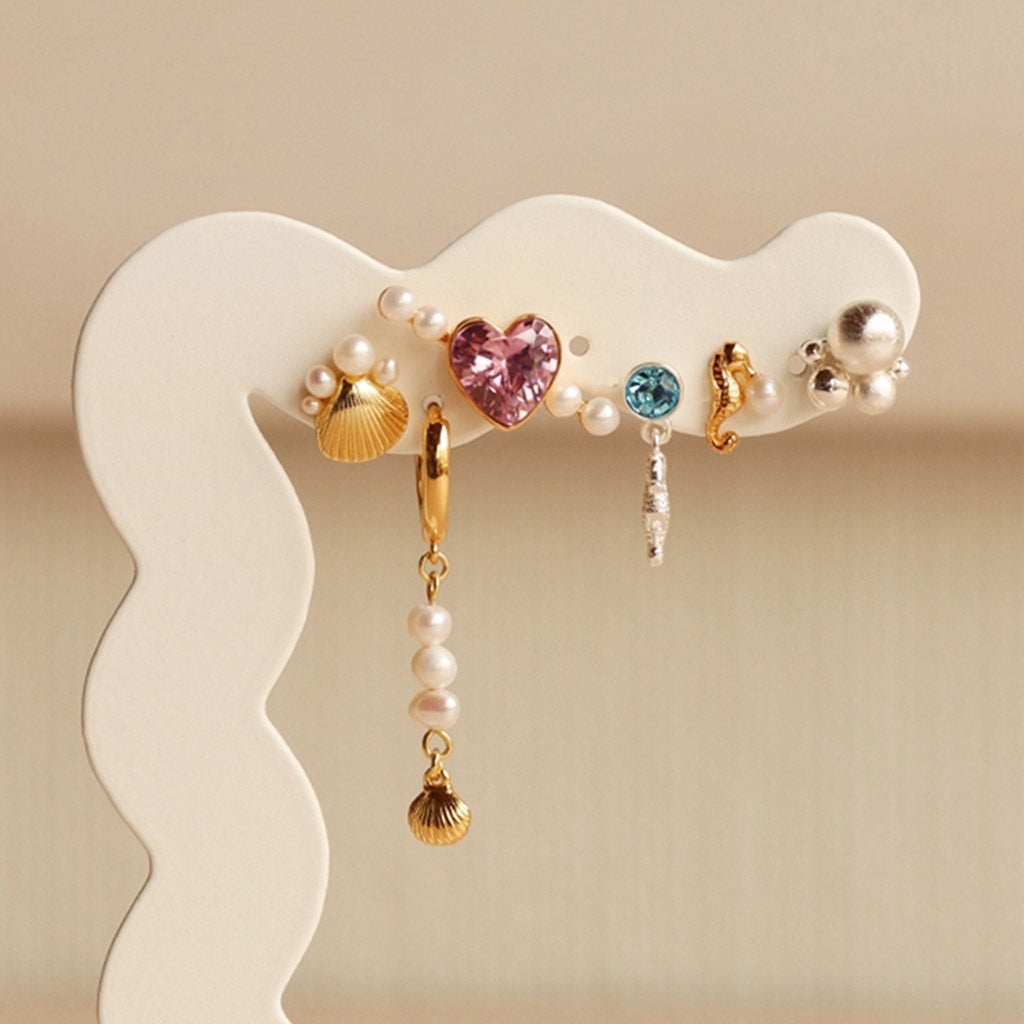 LULU Copenhagen Bubblegum ørering 1 stk. Ear stud, 1 pcs Forgyldt