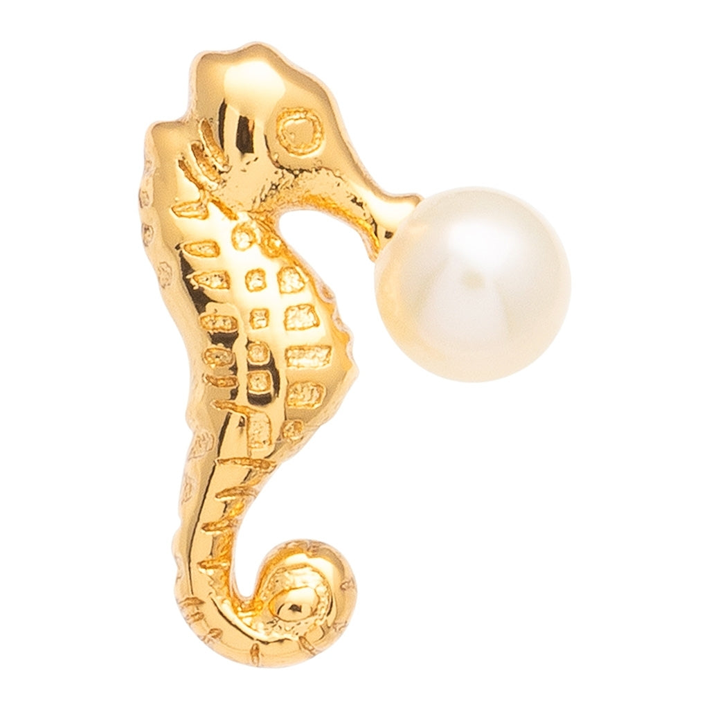 LULU Copenhagen Bubblegum ørering 1 stk. Ear stud, 1 pcs Forgyldt
