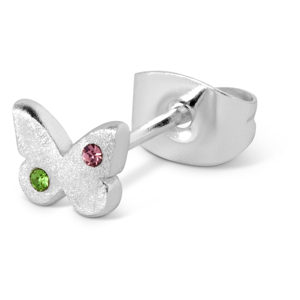 LULU Copenhagen Butterfly ørering 1 stk Ear stud, 1 pcs Silver Plated