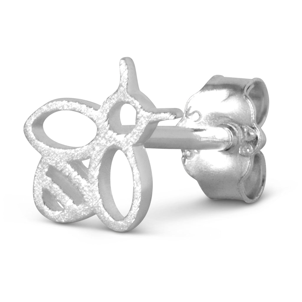 LULU Copenhagen Bzzzz ørering 1 stk Ear stud, 1 pcs Sølv