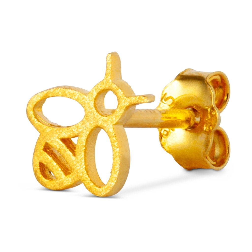 LULU Copenhagen Bzzzz ørering 1 stk Ear stud, 1 pcs Forgyldt
