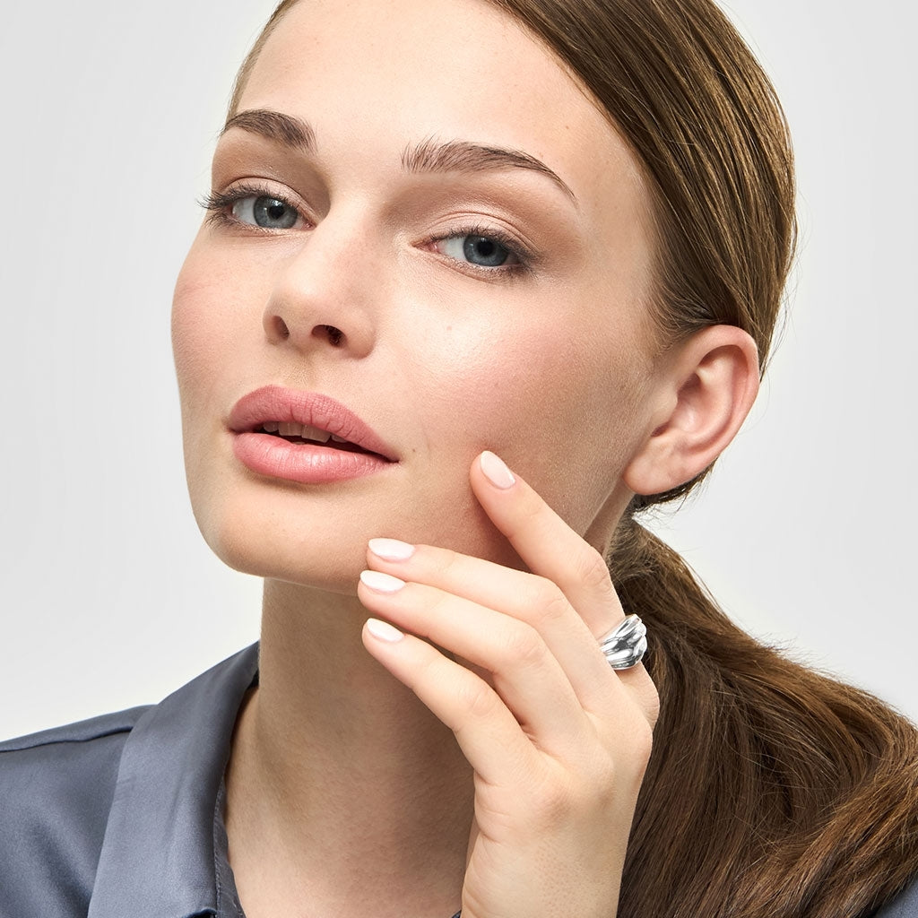 LULU Copenhagen Chunky Silk Ring - sølv Rings Sølv