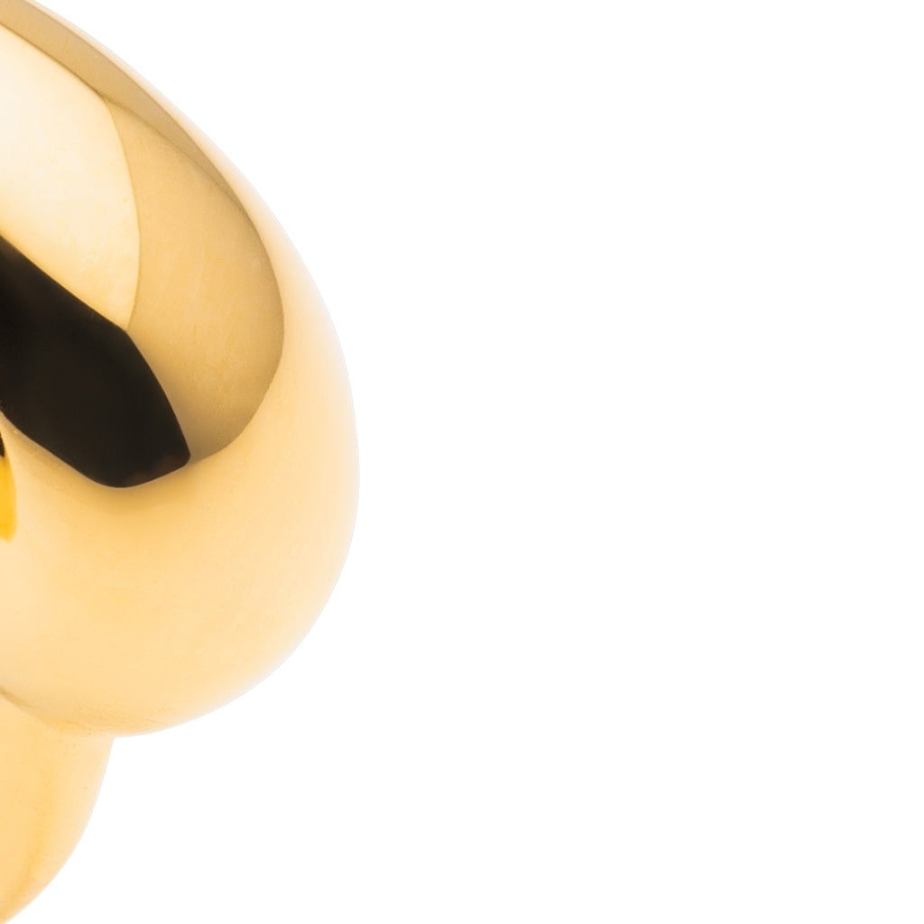 LULU Copenhagen Chunky Soft Drops Ring - guld belagt Rings Forgyldt