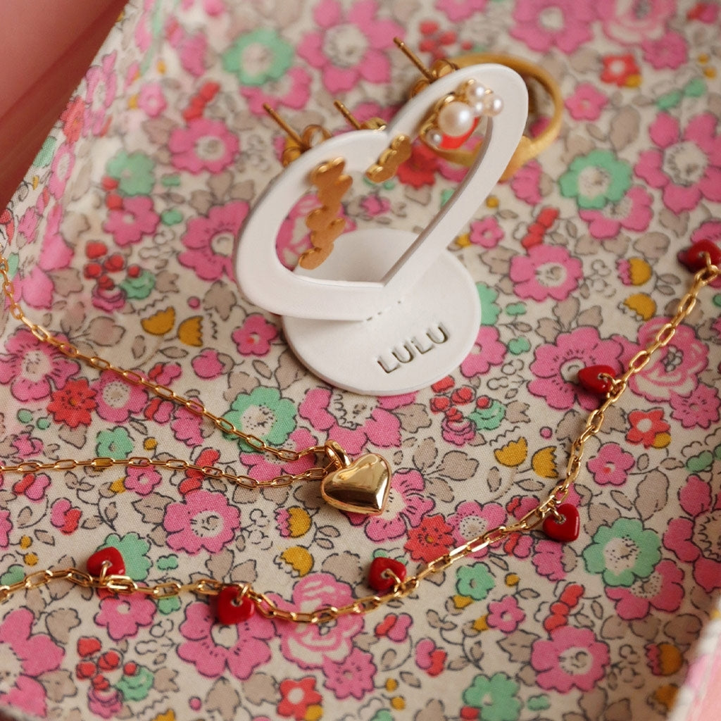 LULU Copenhagen Classic Heart Halskæde forgyldt Necklaces Forgyldt