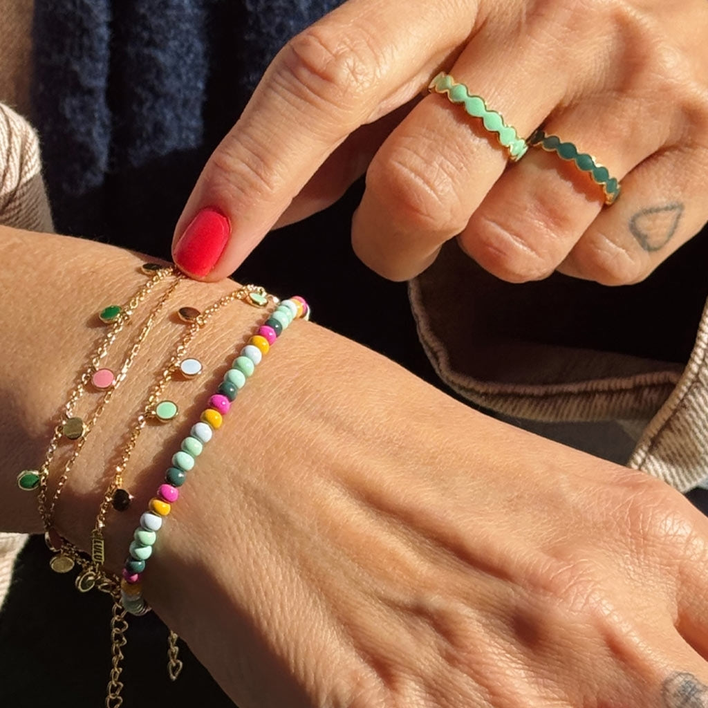LULU Copenhagen Color Ball Armbånd Bracelets Beach