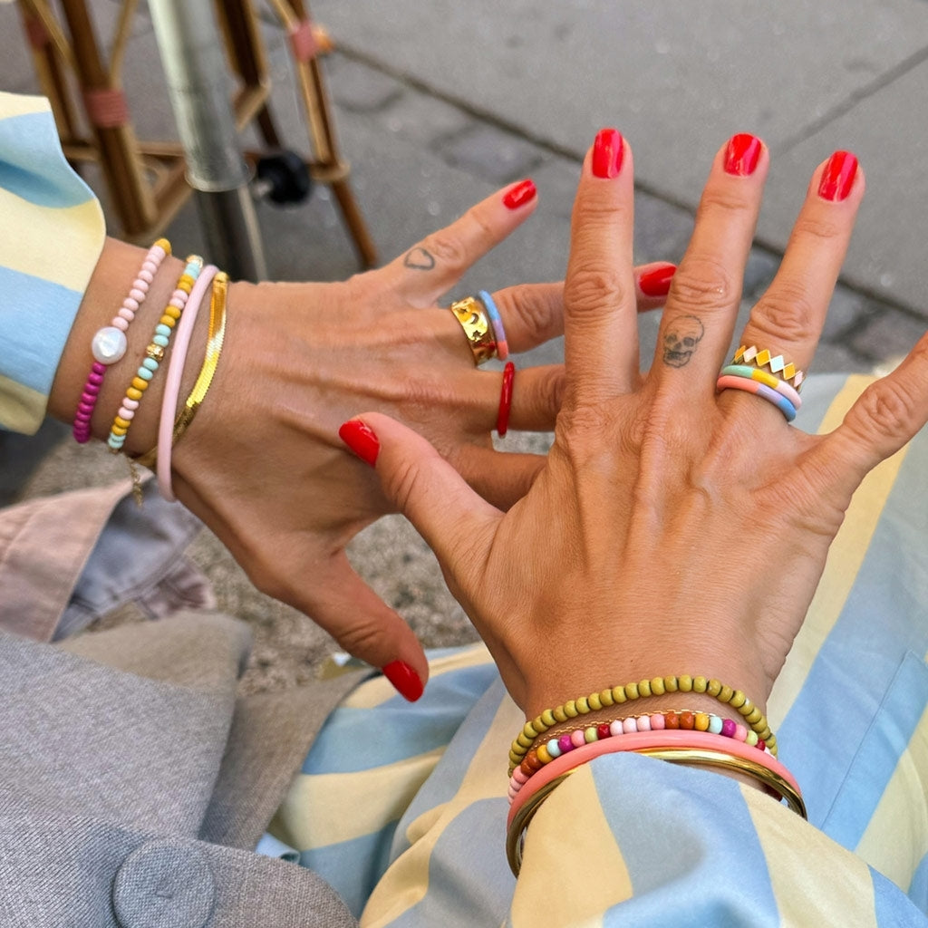 LULU Copenhagen Color Ball Armbånd Bracelets Mix