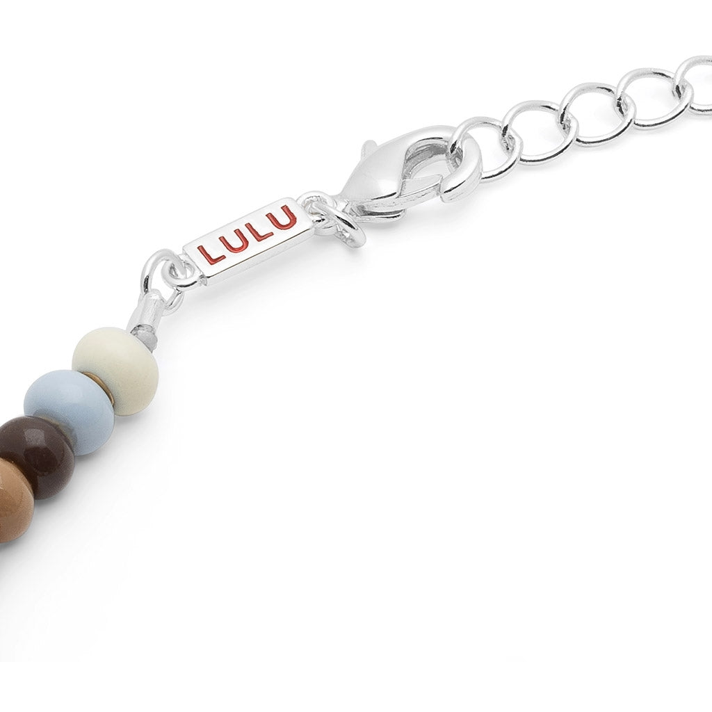 LULU Copenhagen Color Ball Armbånd forsølvet Bracelets Golden Harvest