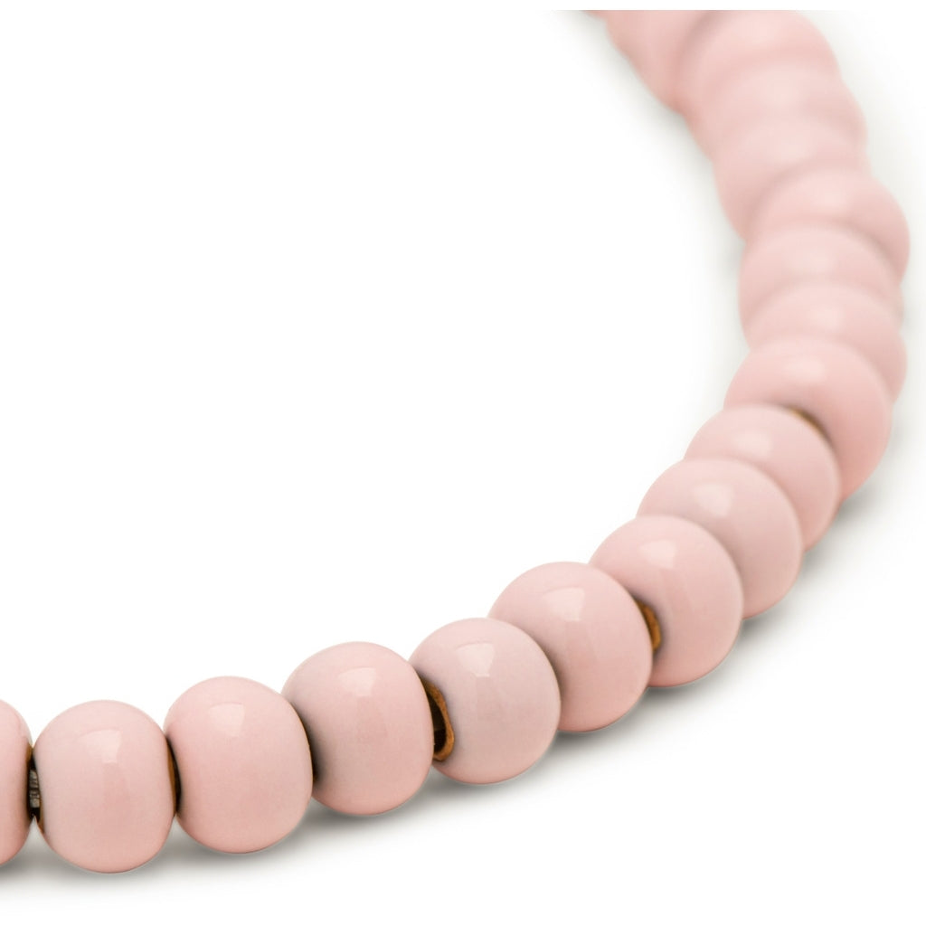 LULU Copenhagen Color Ball Armbånd Bracelets Silk Light Pink