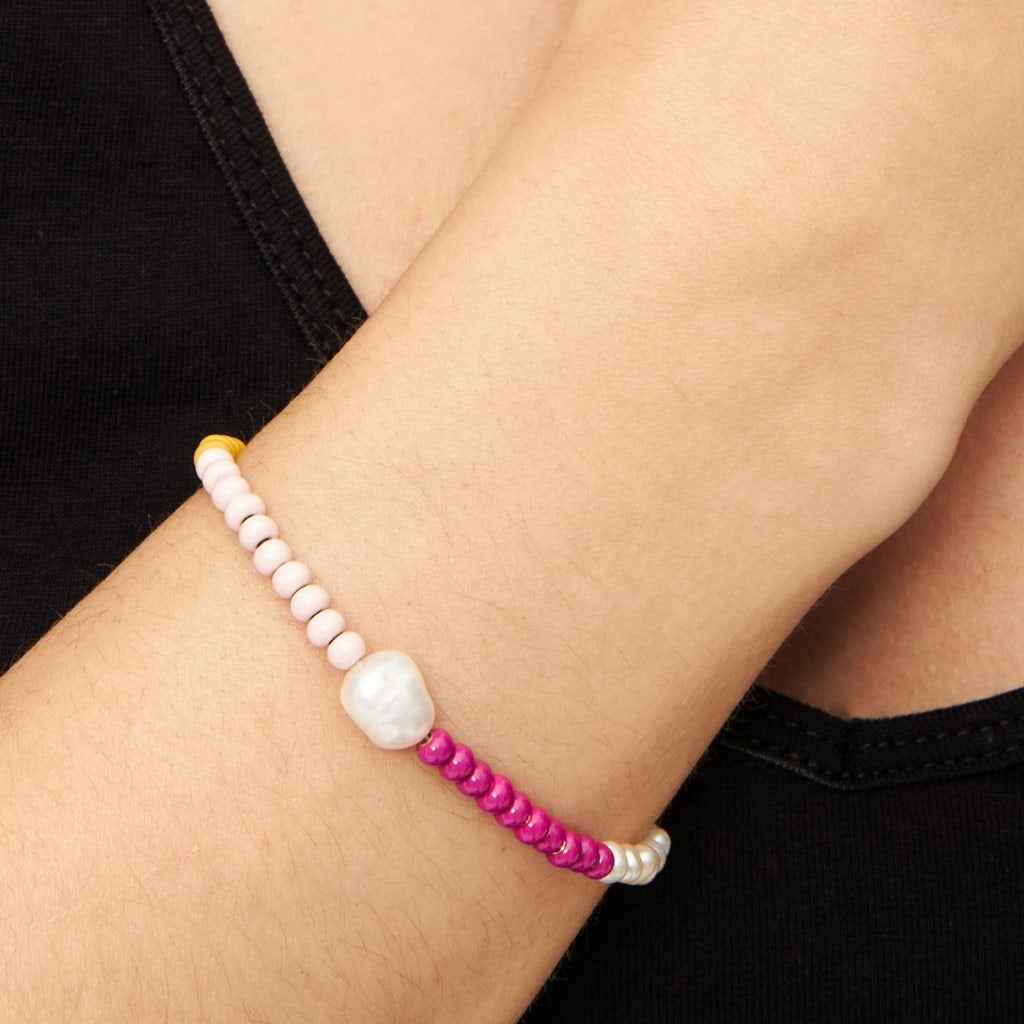 LULU Copenhagen Color Ball Bracelet Pearls forgyldt Bracelets Forgyldt