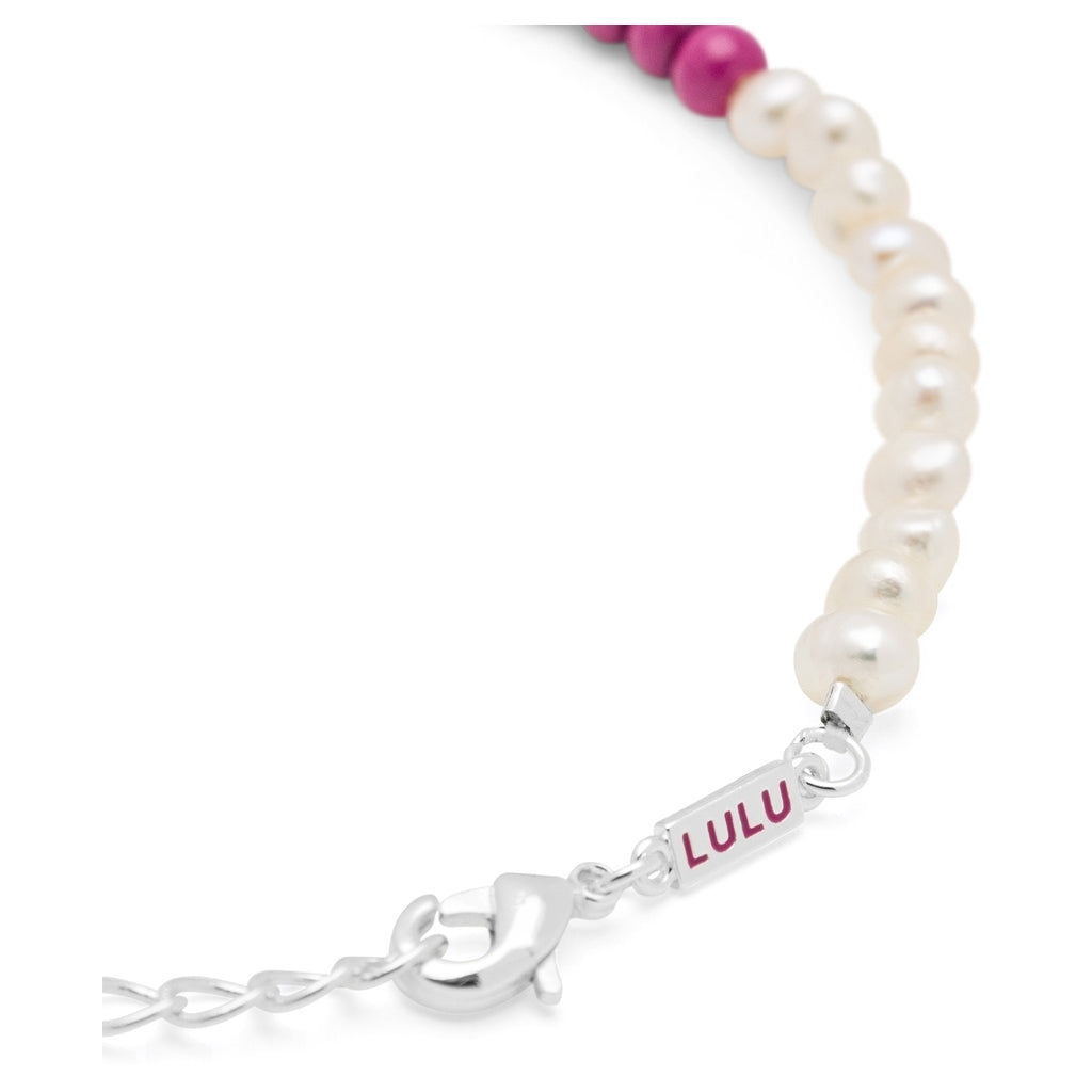 LULU Copenhagen Color Ball Bracelet Pearls forsølvet Bracelets Silver Plated