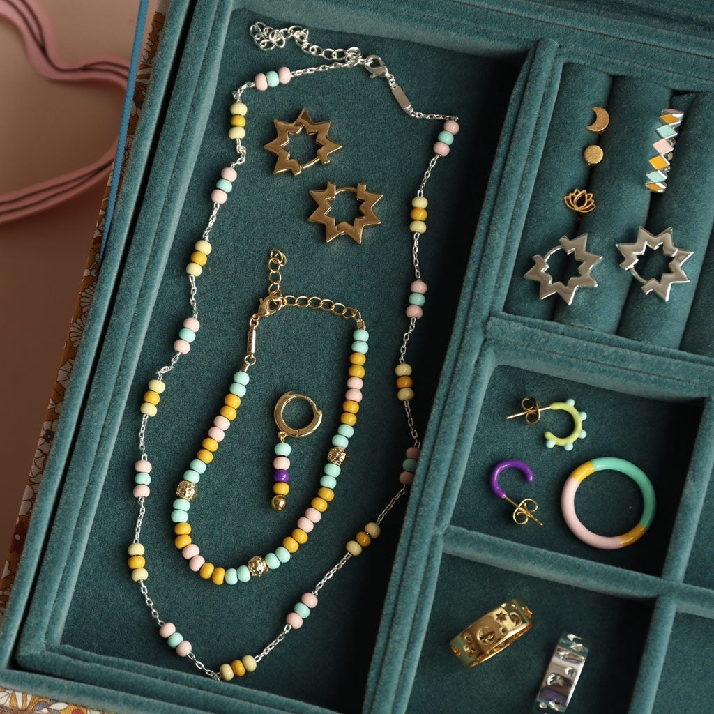 LULU Copenhagen Color Ball Bracelet Summer forgyldt Bracelets Forgyldt