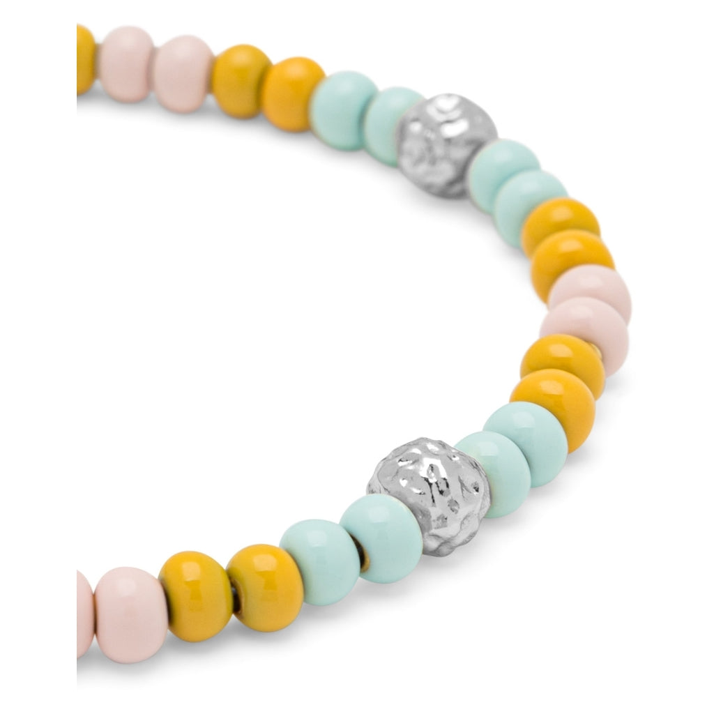LULU Copenhagen Color Ball Bracelet Summer forsølvet Bracelets Silver Plated