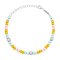 Color Ball Bracelet Summer forsølvet - Silver Plated