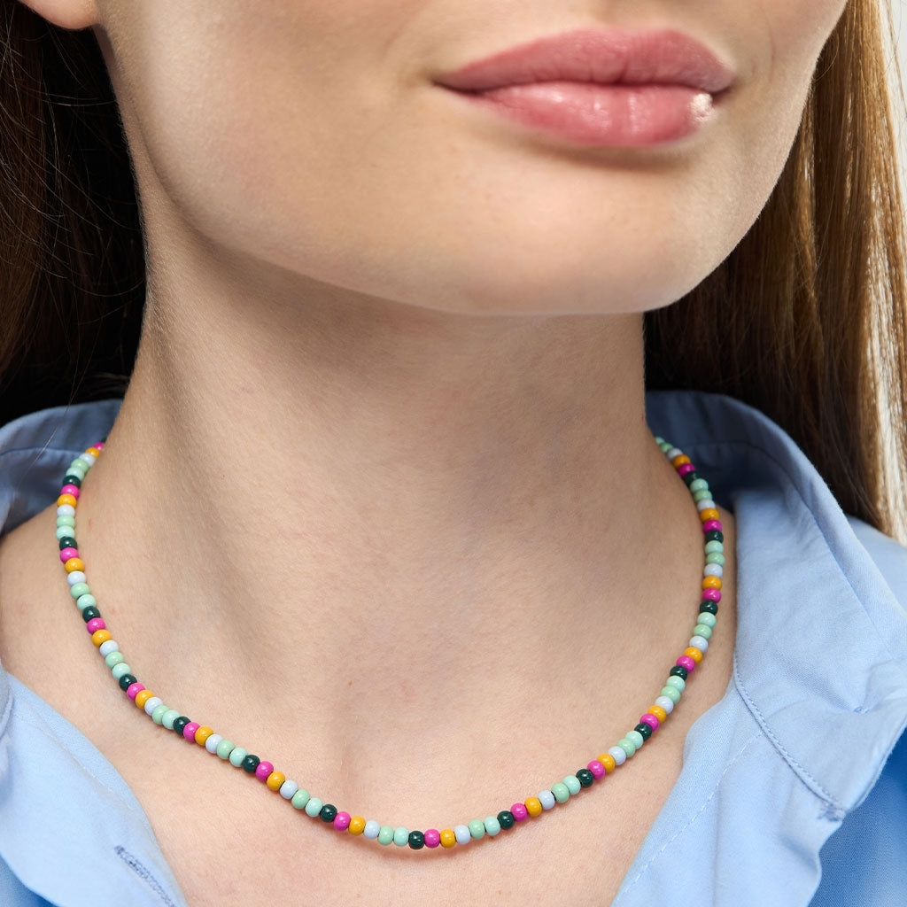 LULU Copenhagen Color Ball Halskæde Necklaces Beach
