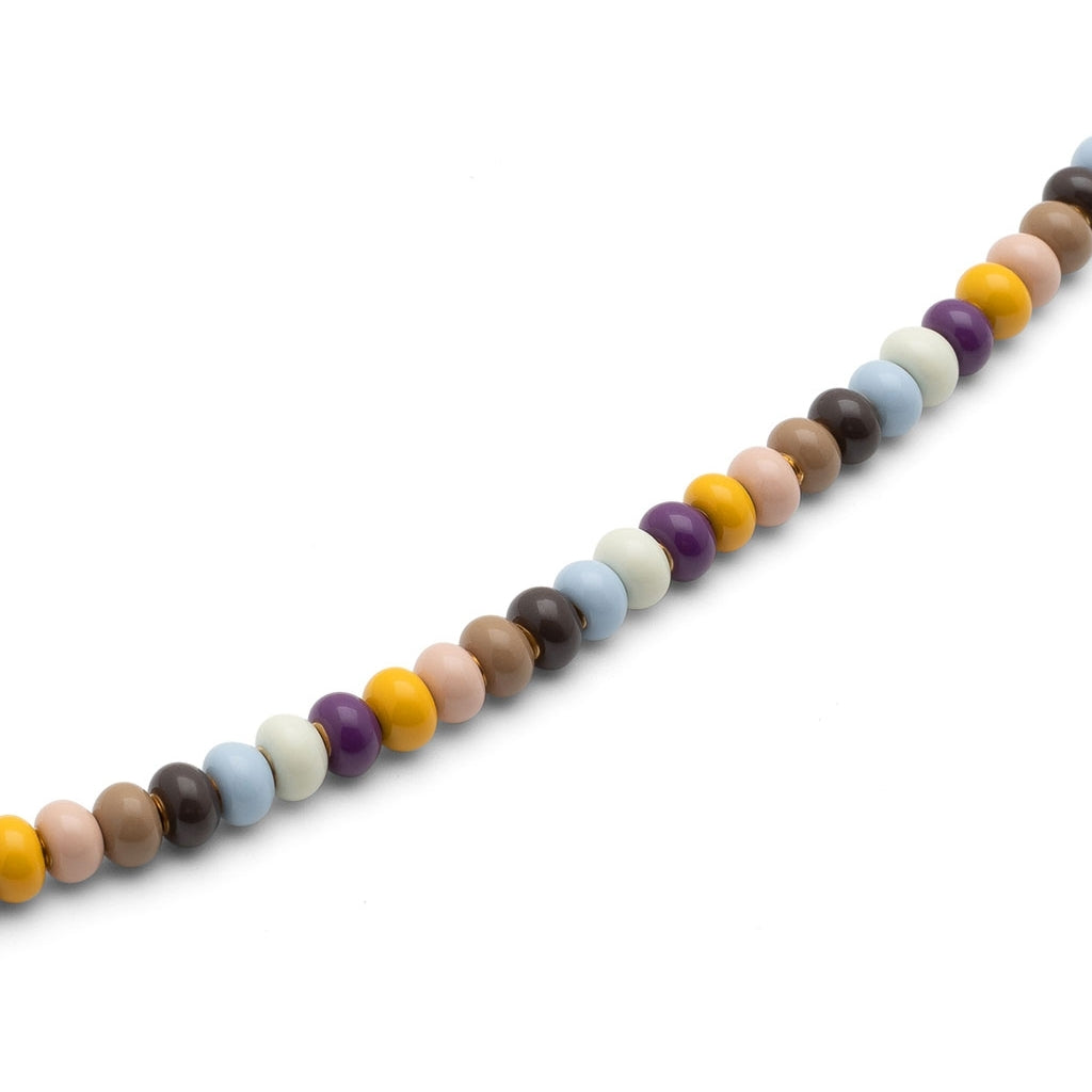 LULU Copenhagen Color Ball Halskæde Necklaces Golden Harvest
