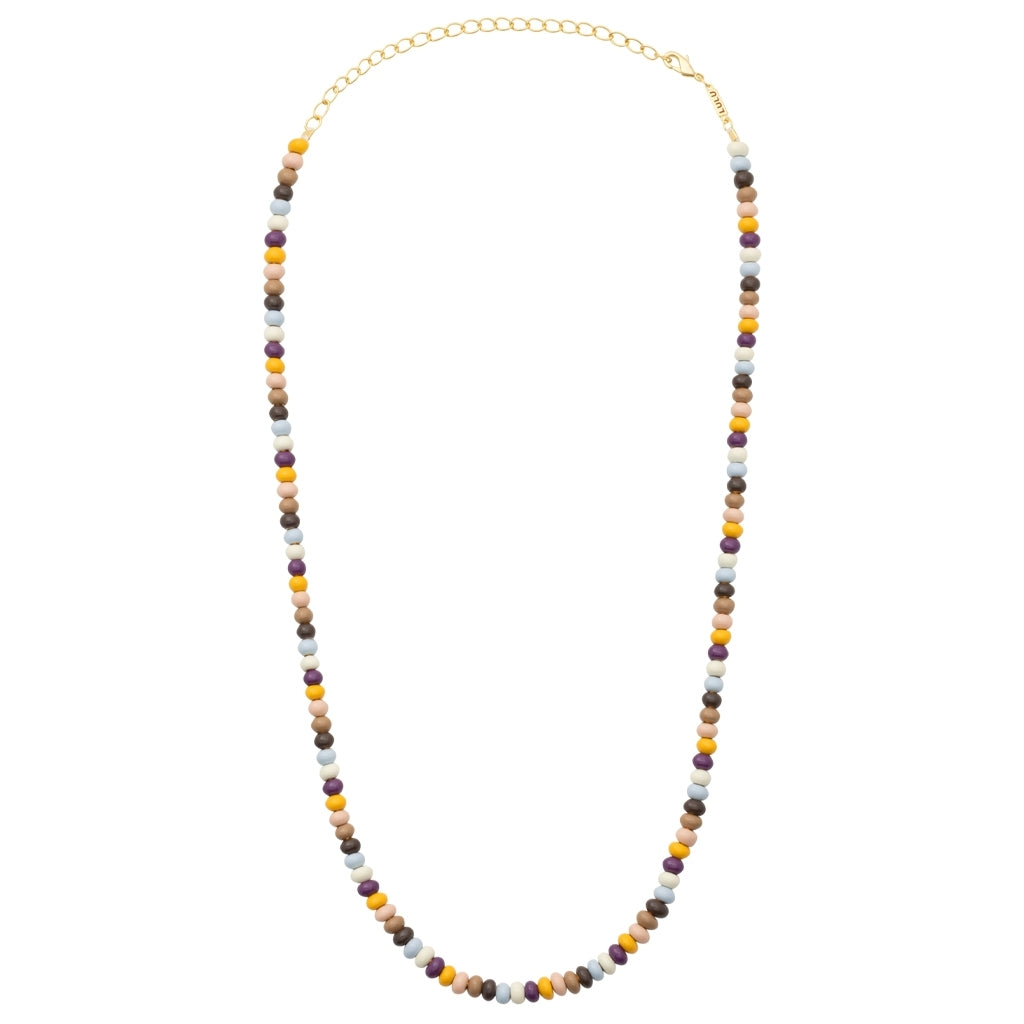 LULU Copenhagen Color Ball Halskæde Necklaces Golden Harvest