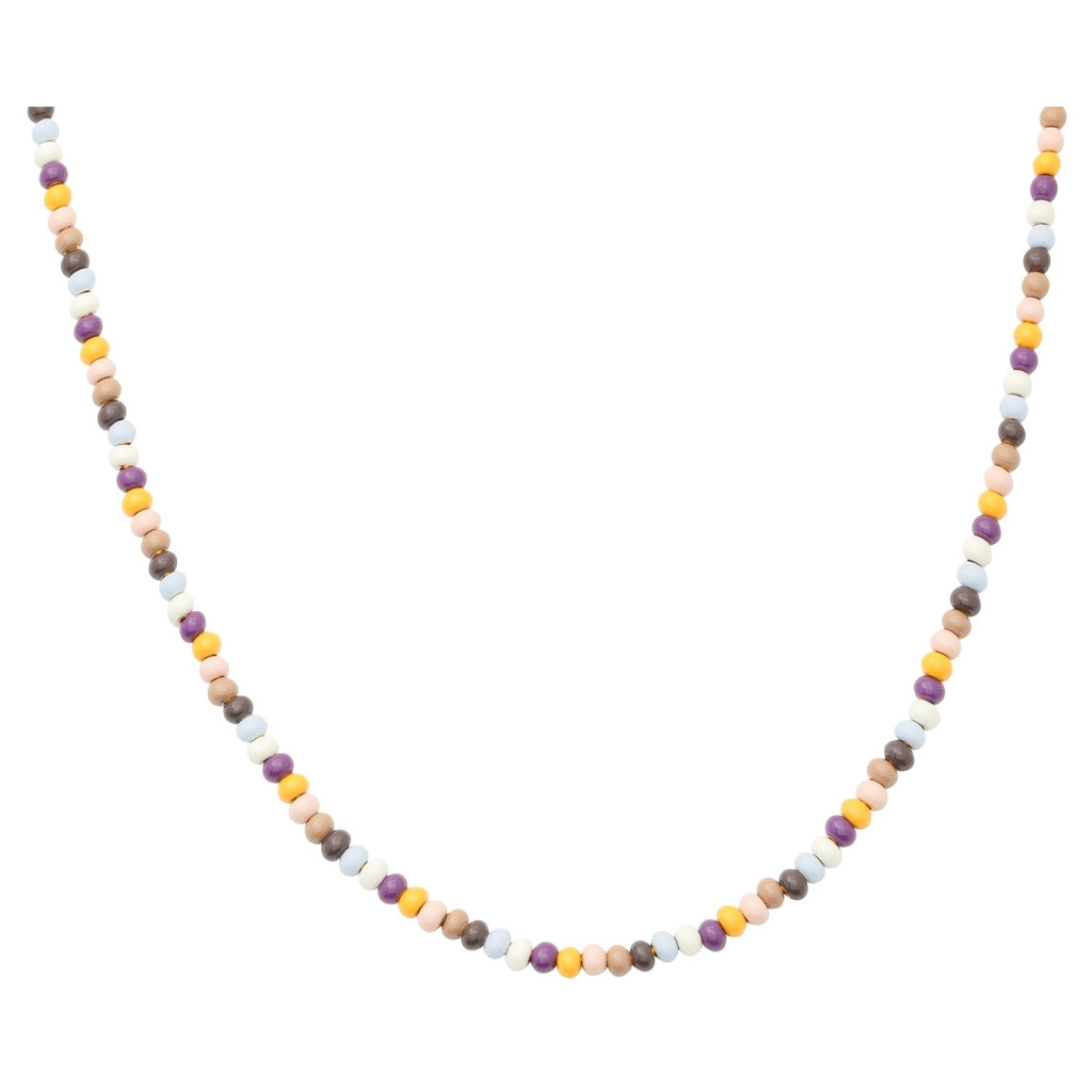 LULU Copenhagen Color Ball Halskæde Necklaces Golden Harvest
