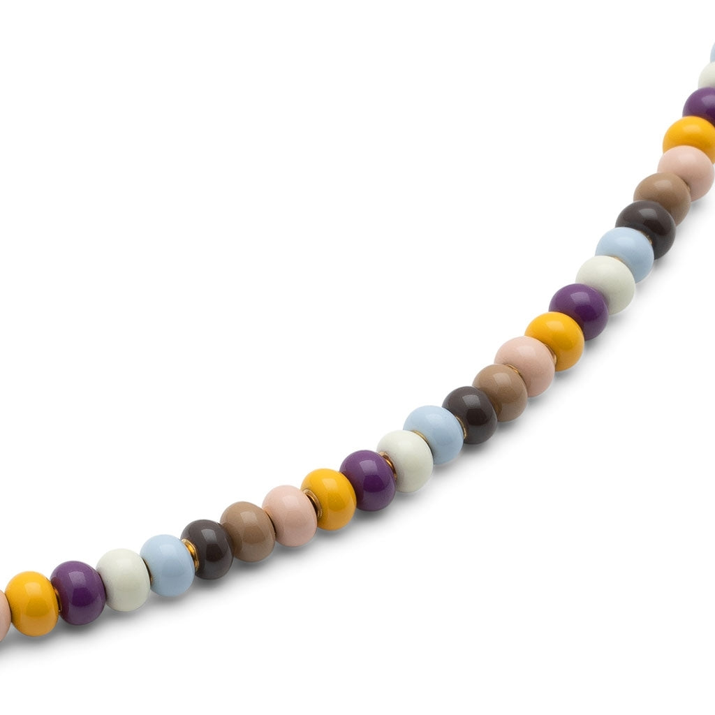LULU Copenhagen Color Ball Halskæde Necklaces Golden Harvest
