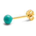 Color Ball Medium ørering 1 stk - Petrolium