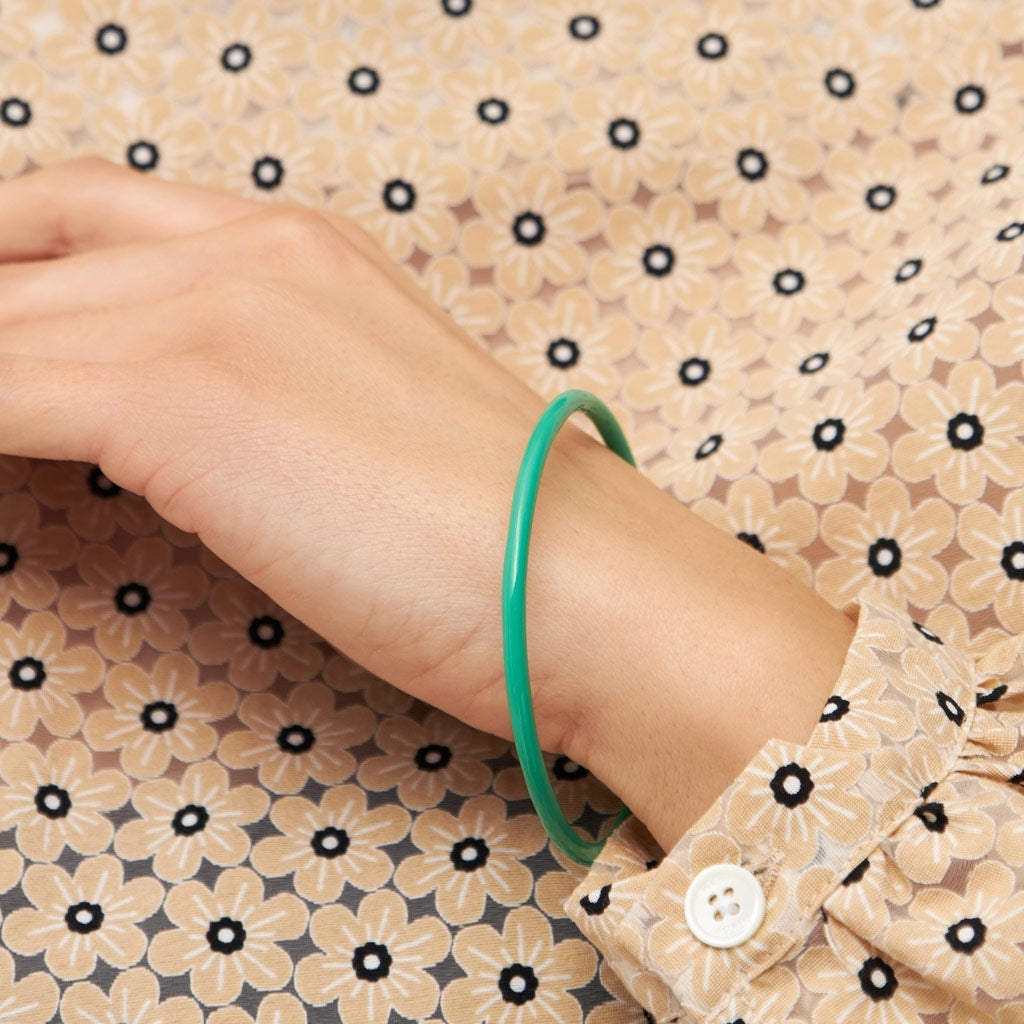 LULU Copenhagen Color Bangle Bracelets Lysegrøn
