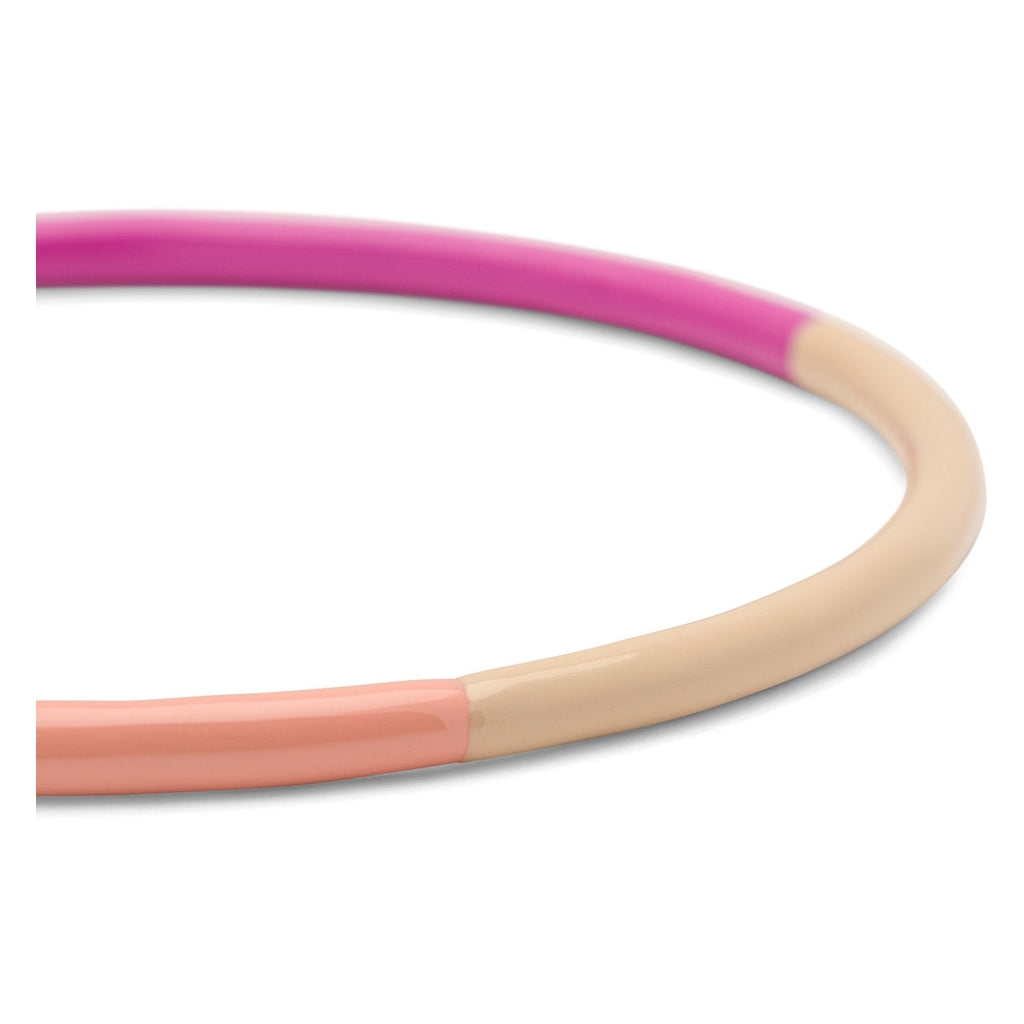 LULU Copenhagen Color Bangle Quatro Bracelets Pink Sunset