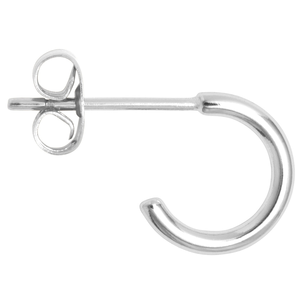 LULU Copenhagen Color Hoop 1 stk Hoops Silver Plated