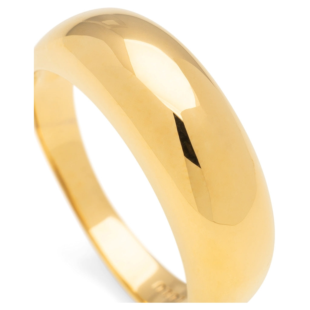 LULU Copenhagen Color Ring Chunky Rings Forgyldt