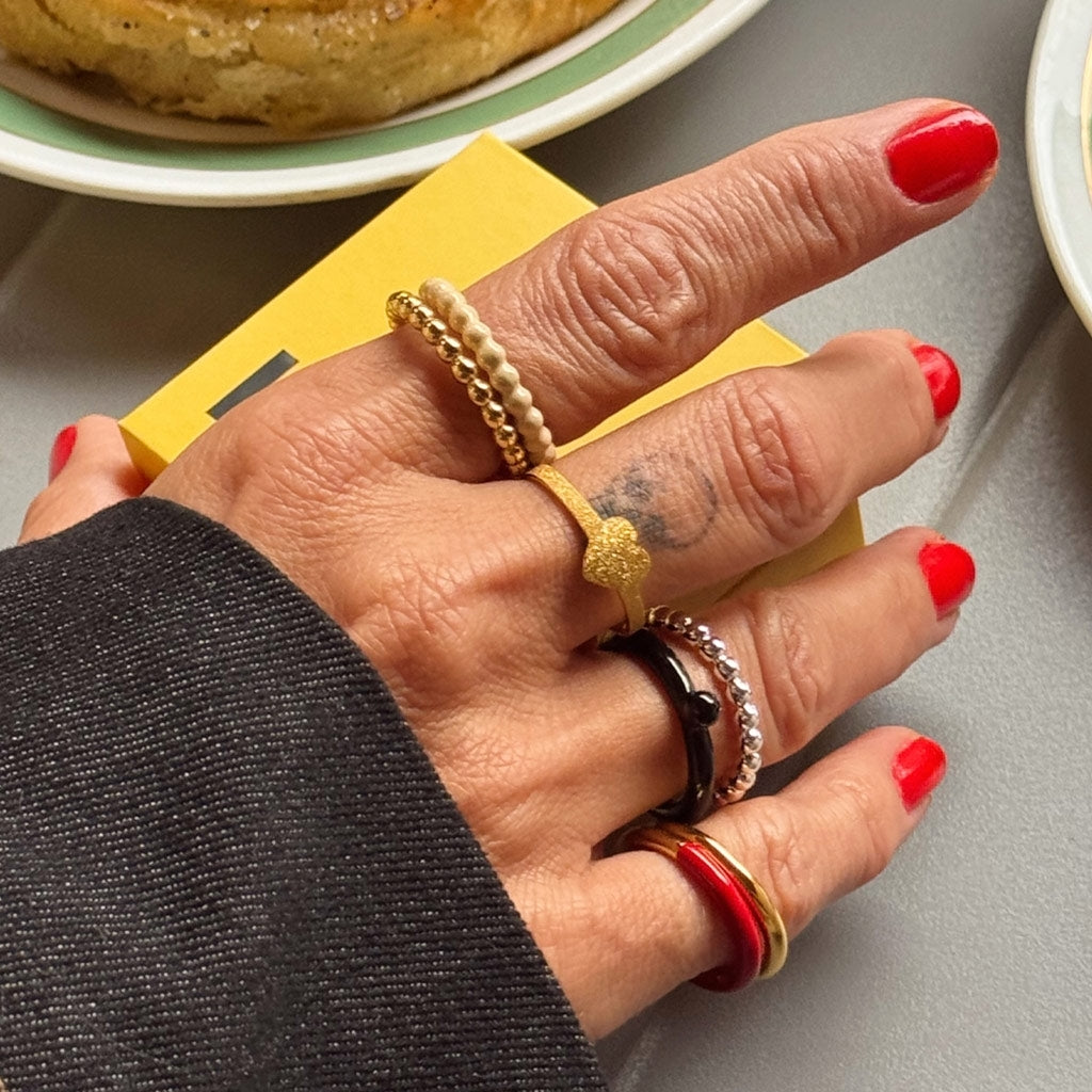 LULU Copenhagen Color Ring Top Rings Sort