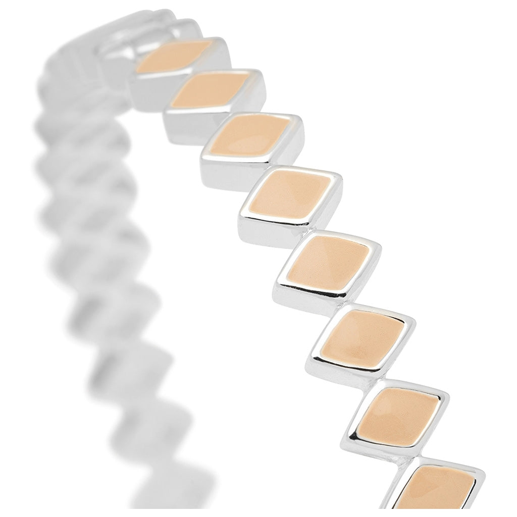 LULU Copenhagen Confetti Bangle - Forsølvet Bracelets Buttercream