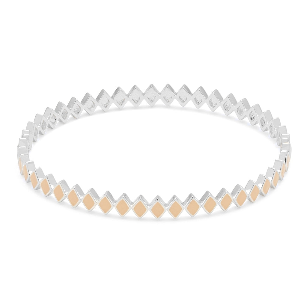 LULU Copenhagen Confetti Bangle - Forsølvet Bracelets Buttercream