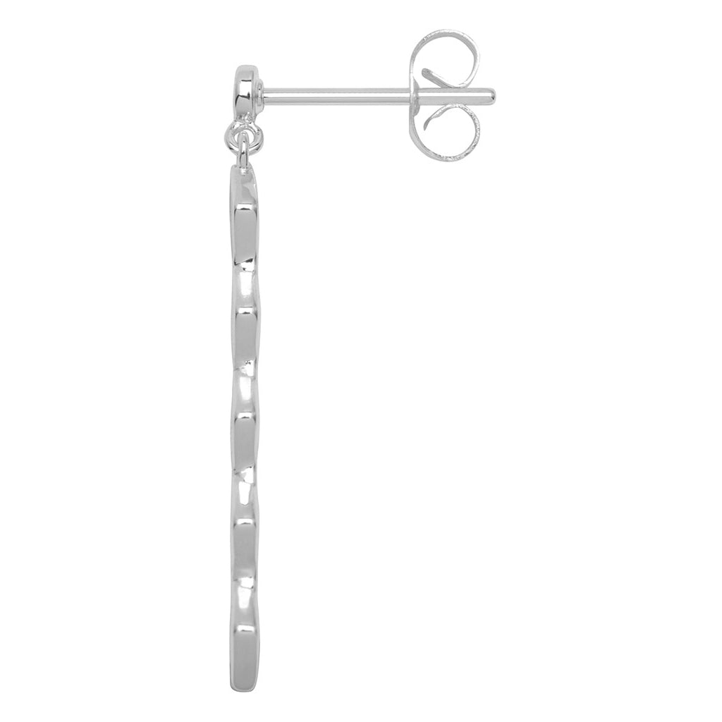 LULU Copenhagen Confetti Long ørering 1 stk forsølvet Ear stud, 1 pcs Multifarvet